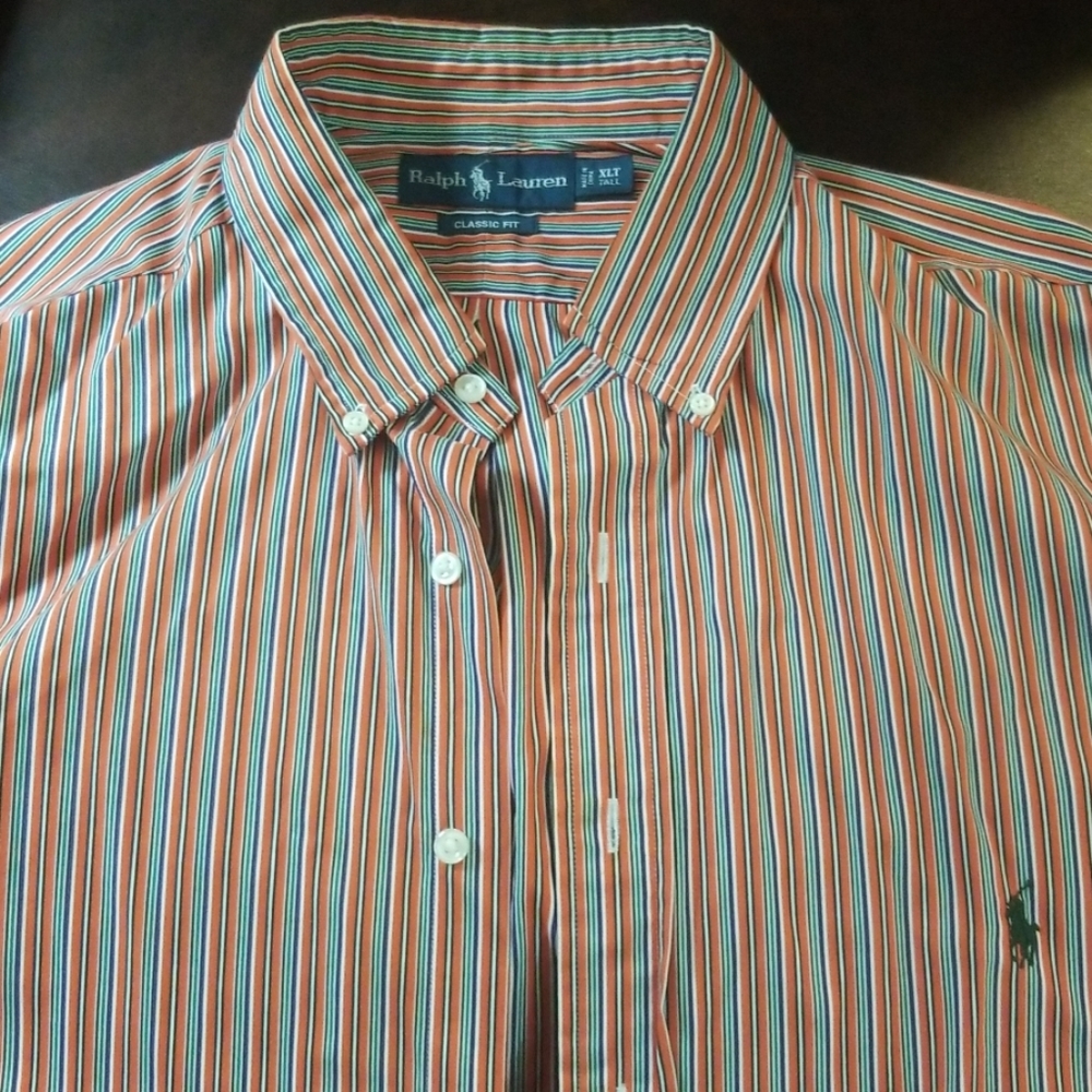 Mens button up Polo shirt